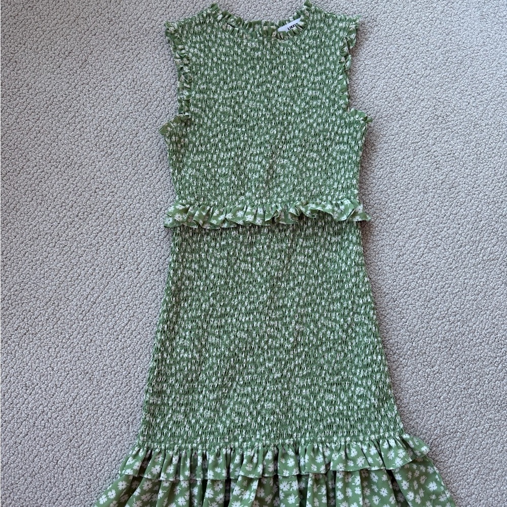 LIKELY smocked mini dress; Excellent condition
